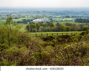 Summer Landscape At Beacon Fell Country Park, Lancashire, UK