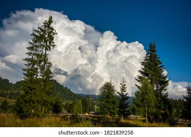 Summer Landscape In Dorna, Arini Suceava Area, Moldova, Romania, 2020