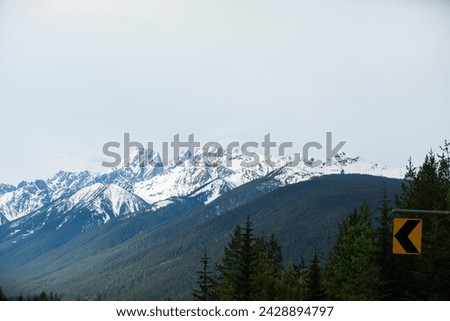 Summer landscape in Glacier National Park, British Columbia in Canada Stock photo © 