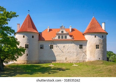 Summer Landscape With Old Castle, Bauska - Latvia
