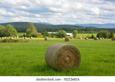 Summer Landscape Quebec Province Canada