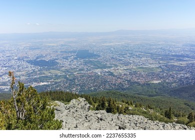 Summer landscape of Vitosha Mountain near Kamen Del peak, Sofia City Region, Bulgaria