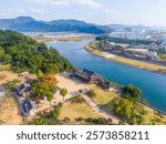 Summer landscape of Yeongnamnu Pavilion, Miryang