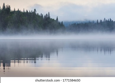 Summer morning in Mont-Tremblant national park - Powered by Shutterstock