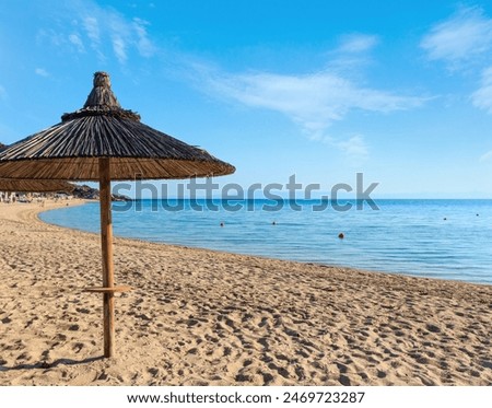 Similar – Sunshades on the beach