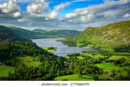 Summer On Ullswater In The English Lake District