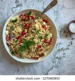 Summer Orzo Pasta Salad