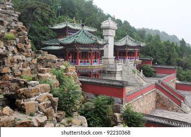 Summer Palace Pavilion At Beijing