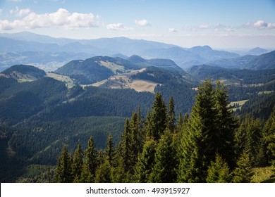 Summer panorama of Montenegrin mountain range - Shutterstock ID 493915927