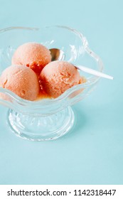 Summer Peach Sorbet