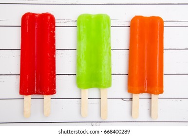 Summer Popsicles Straight from the Freezer