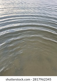 Summer River Surface with Barely Visible Bottom
