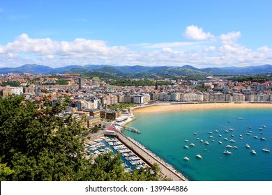 Summer In San Sebastian Donostia, Spain