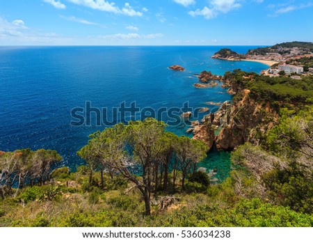 Similar – Image, Stock Photo Costa Brava Nature