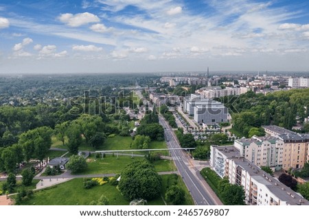 Similar – Skyline Berlin, Panorama with Zoo