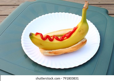 Especial de verano: Perro-banana con ketchup