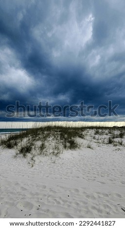 Summer storm brewing in Pensacola Beach, Florida