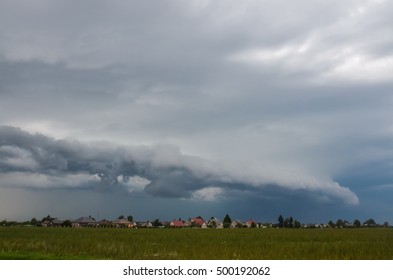Summer storm clouds