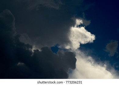 Summer Storm Clouds Building over Canyon, Texas