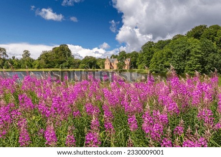 Summer, sunny and warm view of Hillerod Castle in Denmark. There is a beautiful garden around the castle and it is worth visiting this place while in this area.
