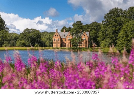 Summer, sunny and warm view of Hillerod Castle in Denmark. There is a beautiful garden around the castle and it is worth visiting this place while in this area.
