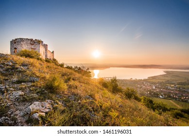 Summer Sunrise Palava Castle Pavlov