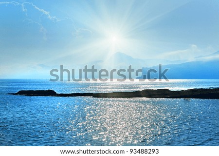 Similar – Foto Bild Sonnenreflektion Natur