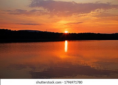 A Summer Sunset In County Fermanagh 