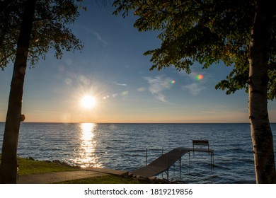 Summer Sunset In Door County, WI