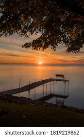 Summer Sunset In Door County, WI