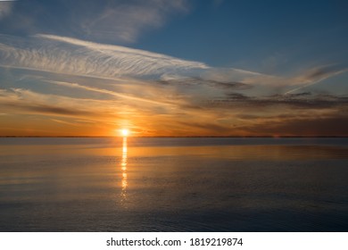 Summer Sunset In Door County, WI