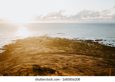 Summer Sunset At Ka'ena Point