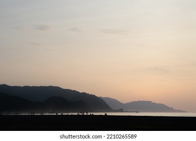 Summer Surfing At Taiwan Beach