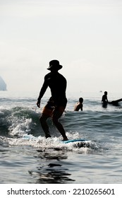 Summer Surfing At Taiwan Beach