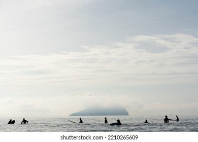 Summer Surfing At Taiwan Beach