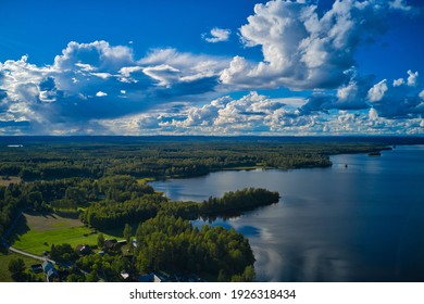 Storsjön Gästrikland In Summer Time