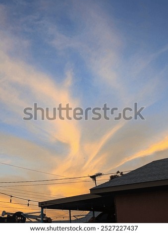 Summer time clouds looking noice