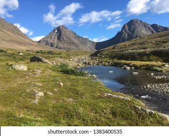 Summer Time Hiking Rabbit Creek Trail In Anchorage, Alaska