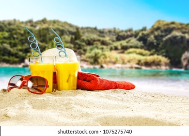 Two Beach Chairs On Tropical Vacation Stock Photo (Edit Now) 1411289501