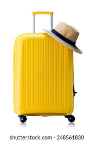 Summer time -Travel bag and straw hat