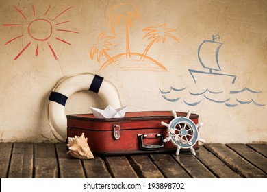 Summer travel and vacation concept