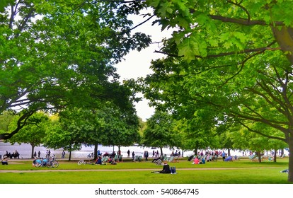 Summer UK Hyde Park In London 