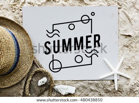 Summer Vacation Fun Concept