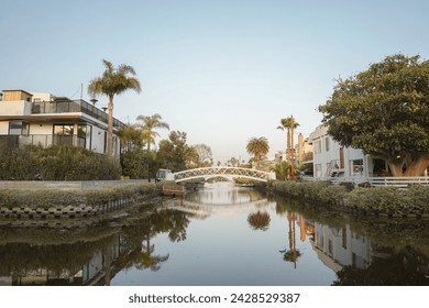 summer in Venice Canals, Los Angeles, California - Powered by Shutterstock