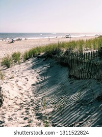 Summer View Of A Beach In The Hamptons