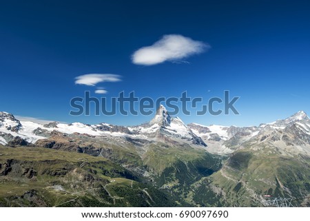 Similar – Image, Stock Photo Eiger, monk, virgin