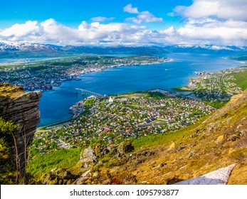 Summer View Of Tromso, Norway 