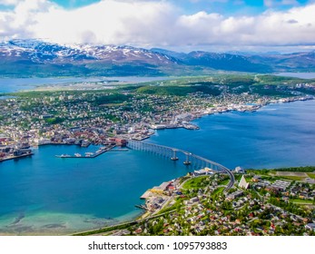 Summer View Of Tromso, Norway 