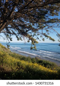 Summerland Beach View In The Spring