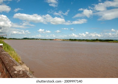 Summertime Along The Severn Estuary In England And Wales.